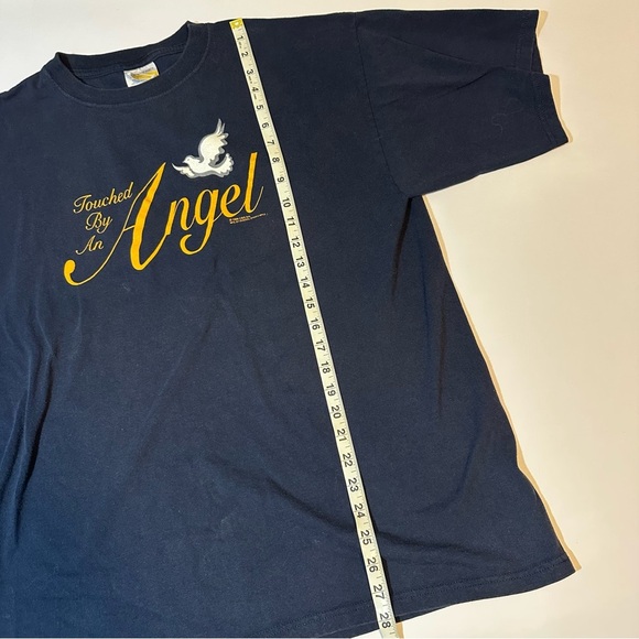 Vintage 90s Touched By An Angel T Shirt CBS TV Show 1996 - Picture 5 of 5